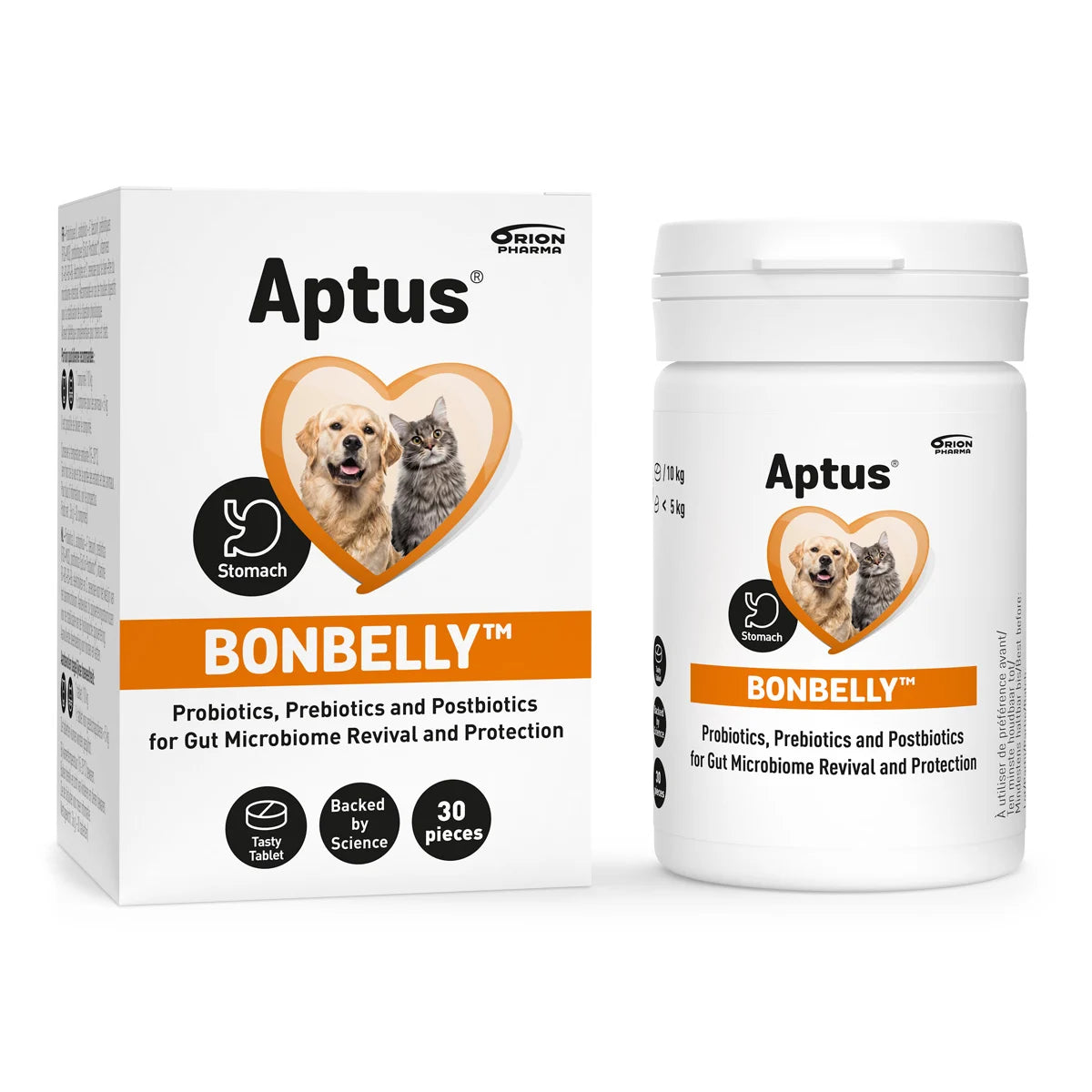 Aptus Bonbelly 30 tabl maitohappobakteereita sisältävä valmiste eläimille