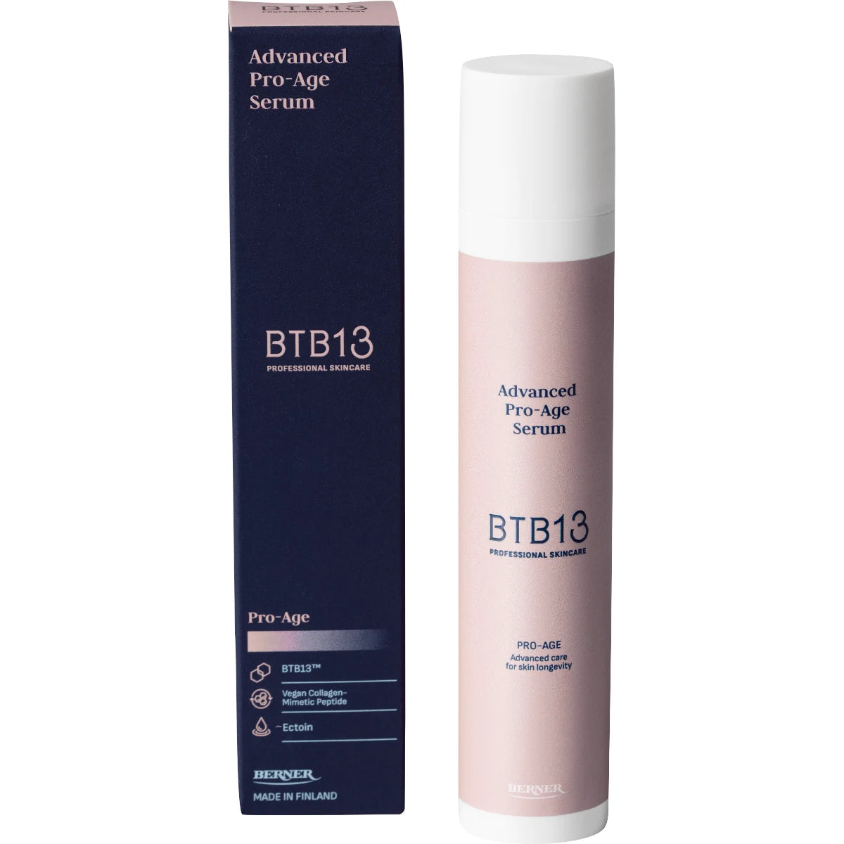 BTB13 Advanced Pro-Age Serum 50 ml – kiinteyttävä ja kirkastava seerumi aikuiselle iholle isommassa pakkauskoossa