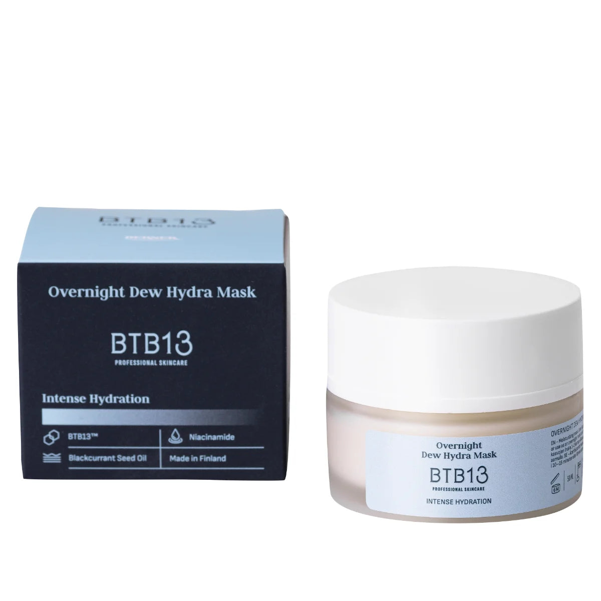 BTB13 Intense Hydration Overnight Dew Hydra Mask – kosteuttava tehohoitava yönaamio
