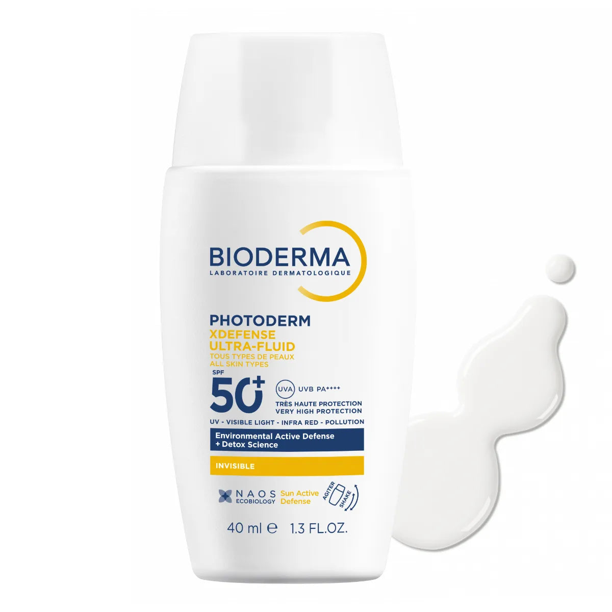 Bioderma Photoderm XDefense Ultra-fluid SPF50+ Invisible 40 ml – ultrakevyt aurinkosuojavoide kattavalla suojalla