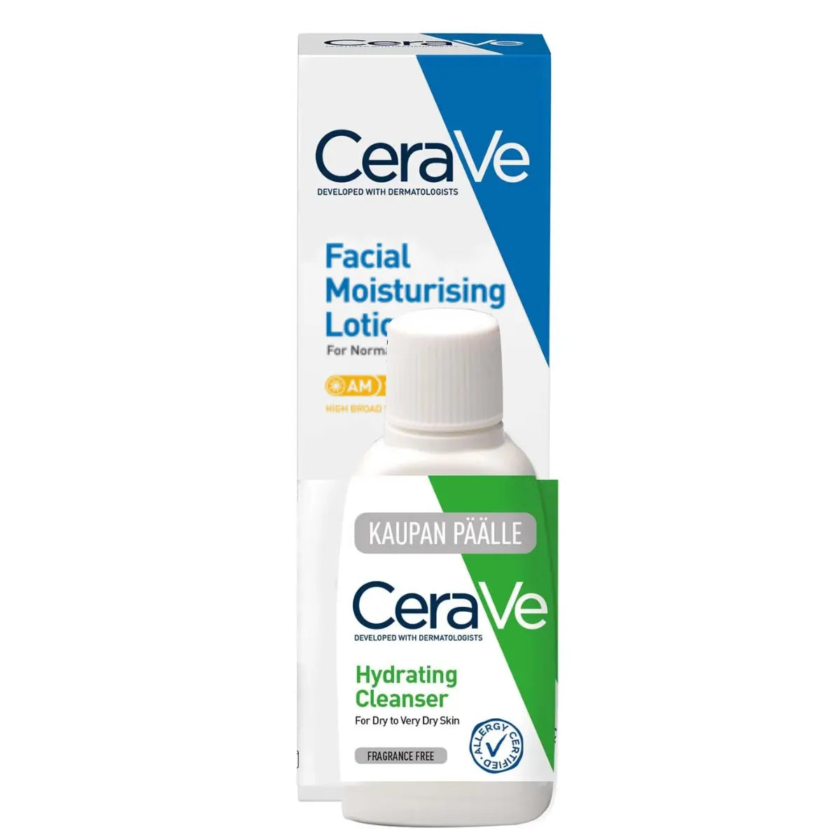 CERAVE Facial Moisturing Lotion SPF50 52 ml + Hydrating Cleanser 20 ml
