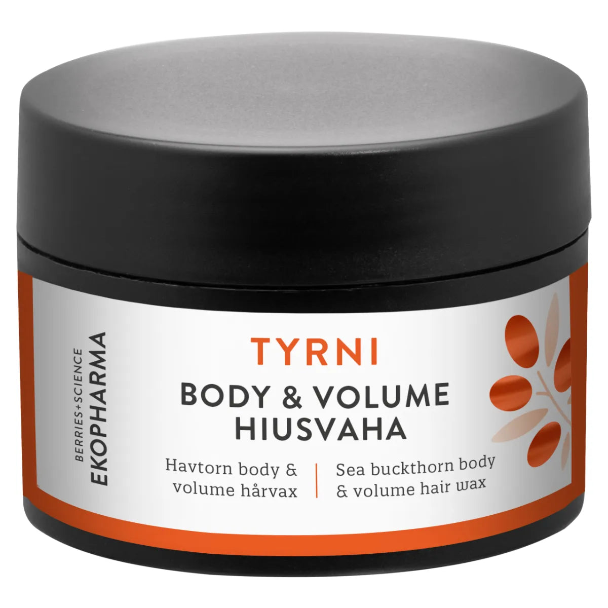 EKOPHARMA Tyrni Body & Volume Hiusvaha – keskivahvaa joustavaa pitoa