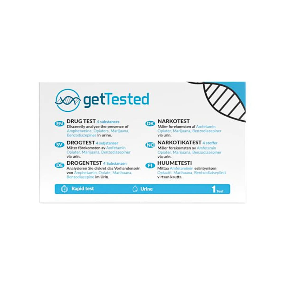 GetTested Huumetesti Small 1 kpl