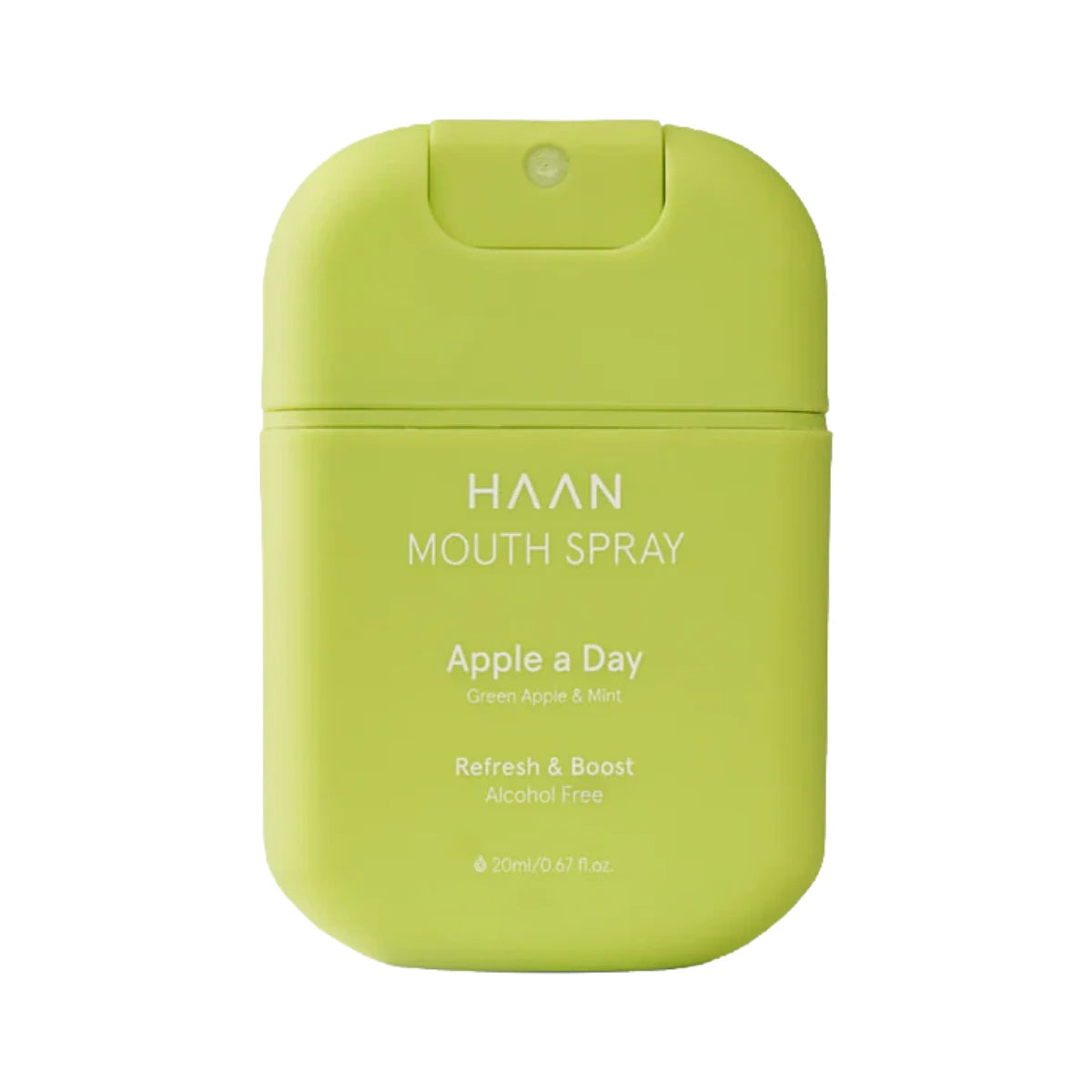 HAAN Mouth Spray Apple a Day 20 ml – raikastava suusuihke omenan ja mintun maulla