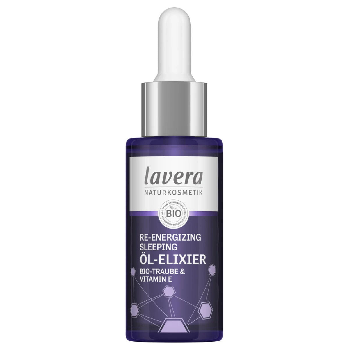 Lavera Re-Energizing Sleeping Oil Elixir öljyeliksiiri 30 ml (HUOM! Päiväys 30.11.2026)