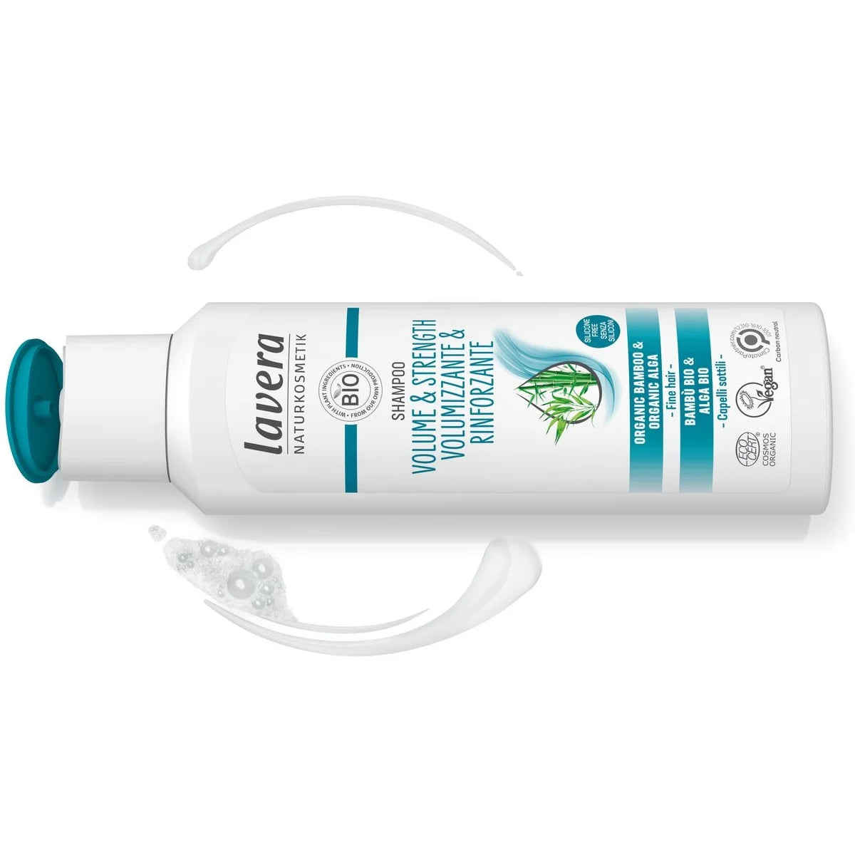 Lavera Volume & Strength shampoo hennoille hiuksille
