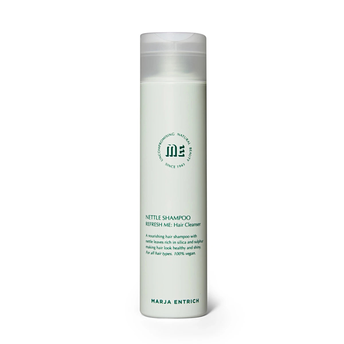 Marja Entrich Nokkosshampoo 250 ml – Raikastava nokkosshampoo normaaleille ja rasvoittuville hiuksille