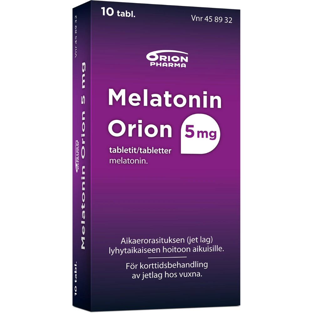 MELATONIN Orion 5 mg tabletti 10 kpl