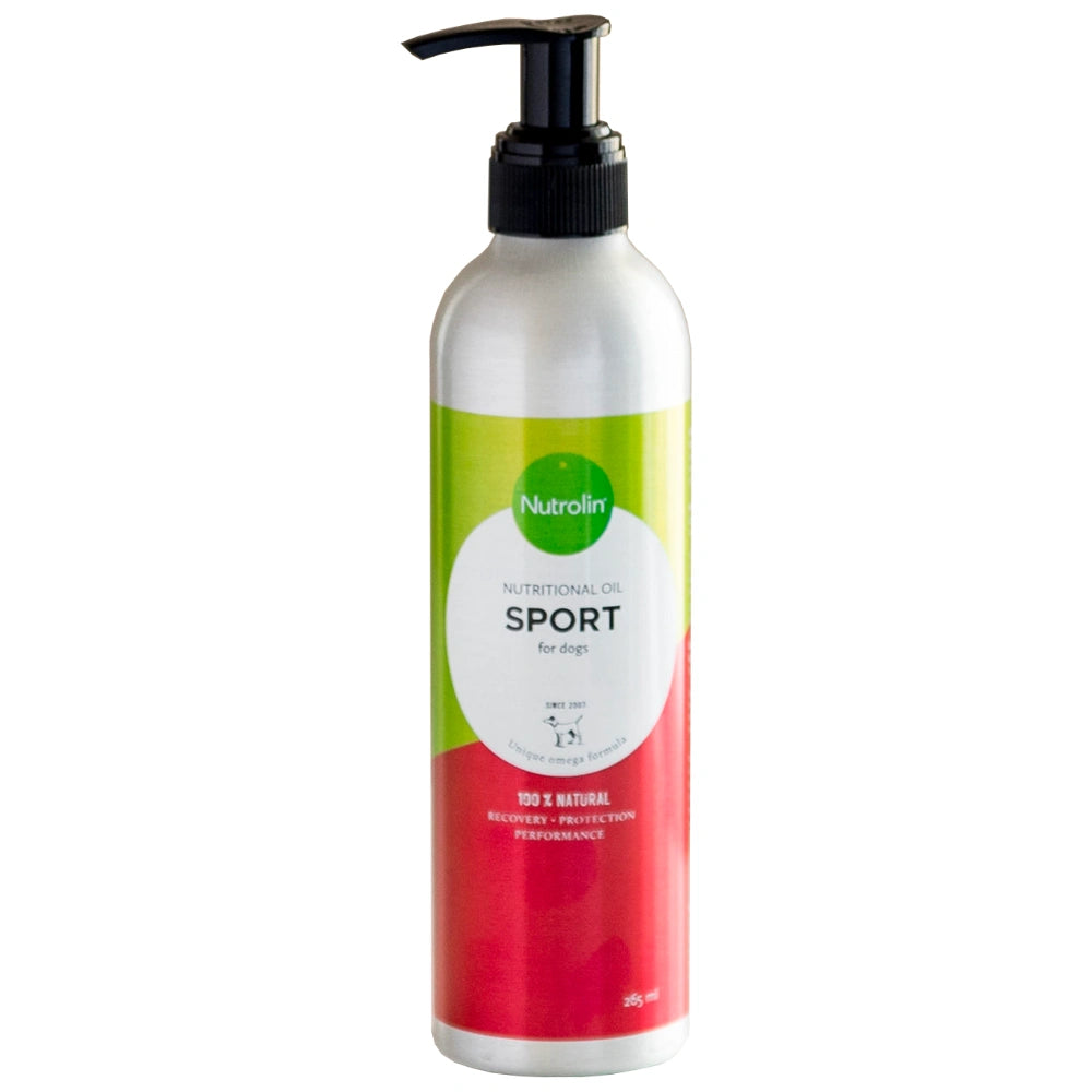 NUTROLIN Sport rasvahappovalmiste koirille 265 ml rasituksen yhteydessä