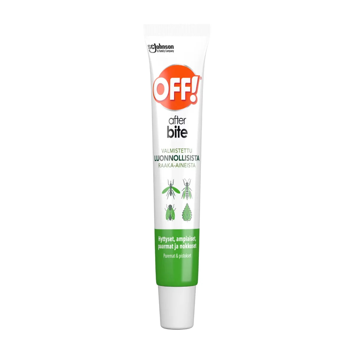 OFF! Puremat & Pistokset Afterbite 20 ml – lievittää hyönteisten pureman aiheuttamaa kutinaa ja ärsytystä iholla