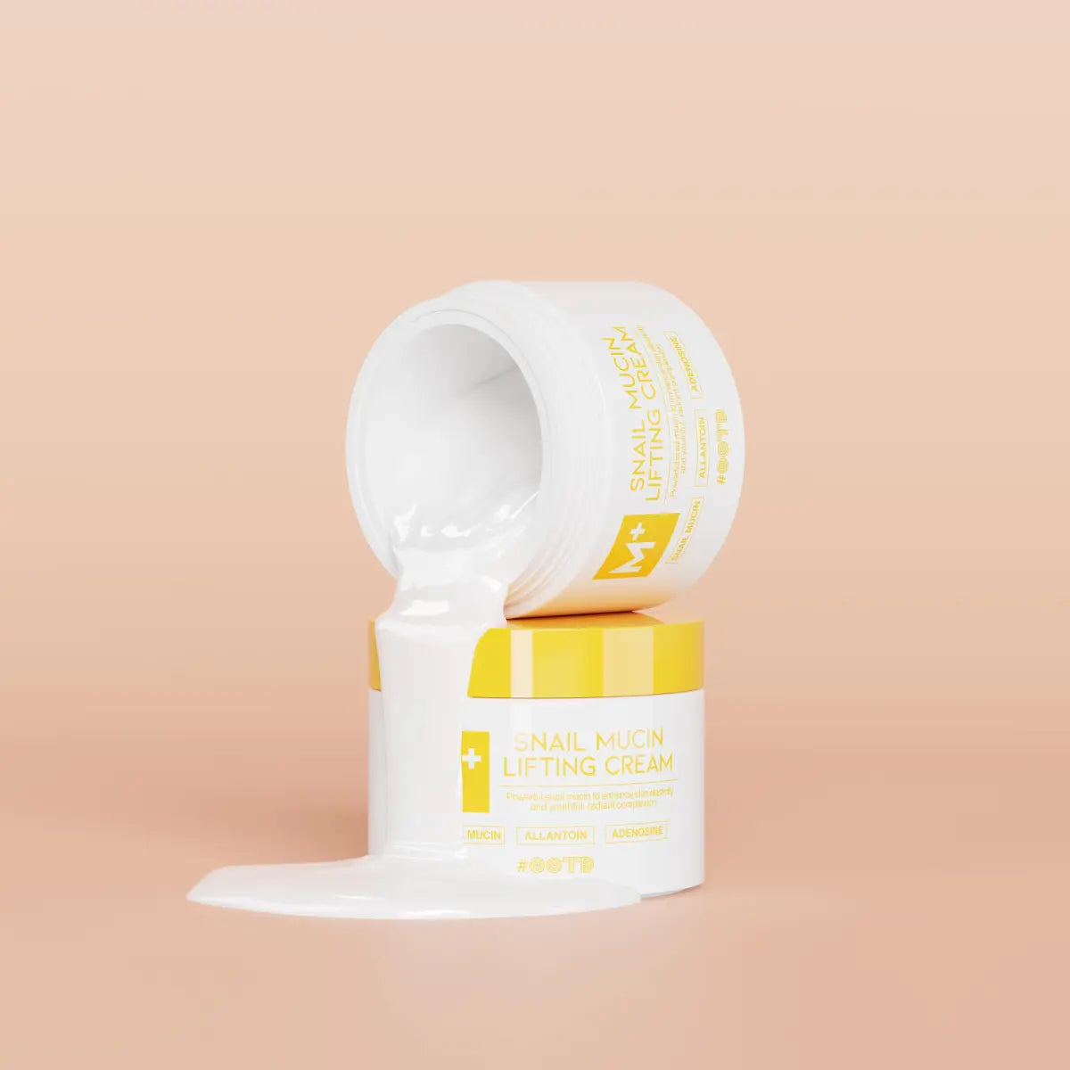OOTD Snail Mucin Lifting Cream 100 g etanamusiinia sisältävä kasvovoide