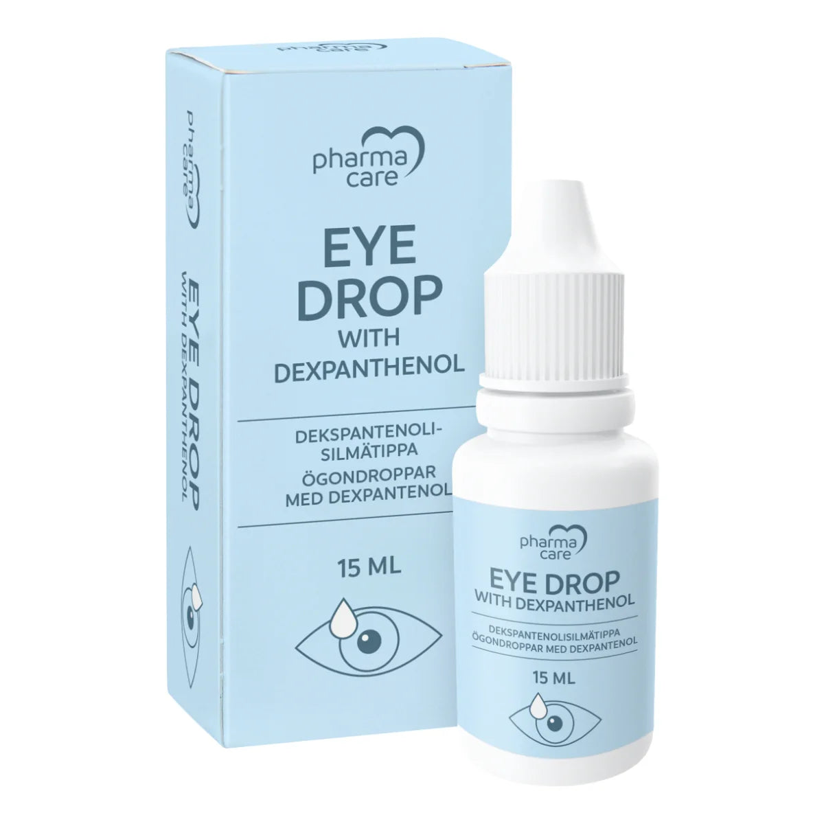PHARMACARE Kosteuttava silmätipat 15 ml