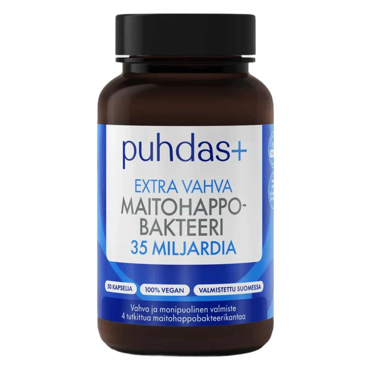 Puhdas+ Extra Vahva Maitohappobakteeri 35 mrd 50 kaps