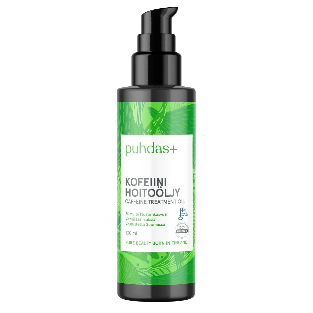 Puhdas+ Kofeiini Hoitoöljy 100 ml