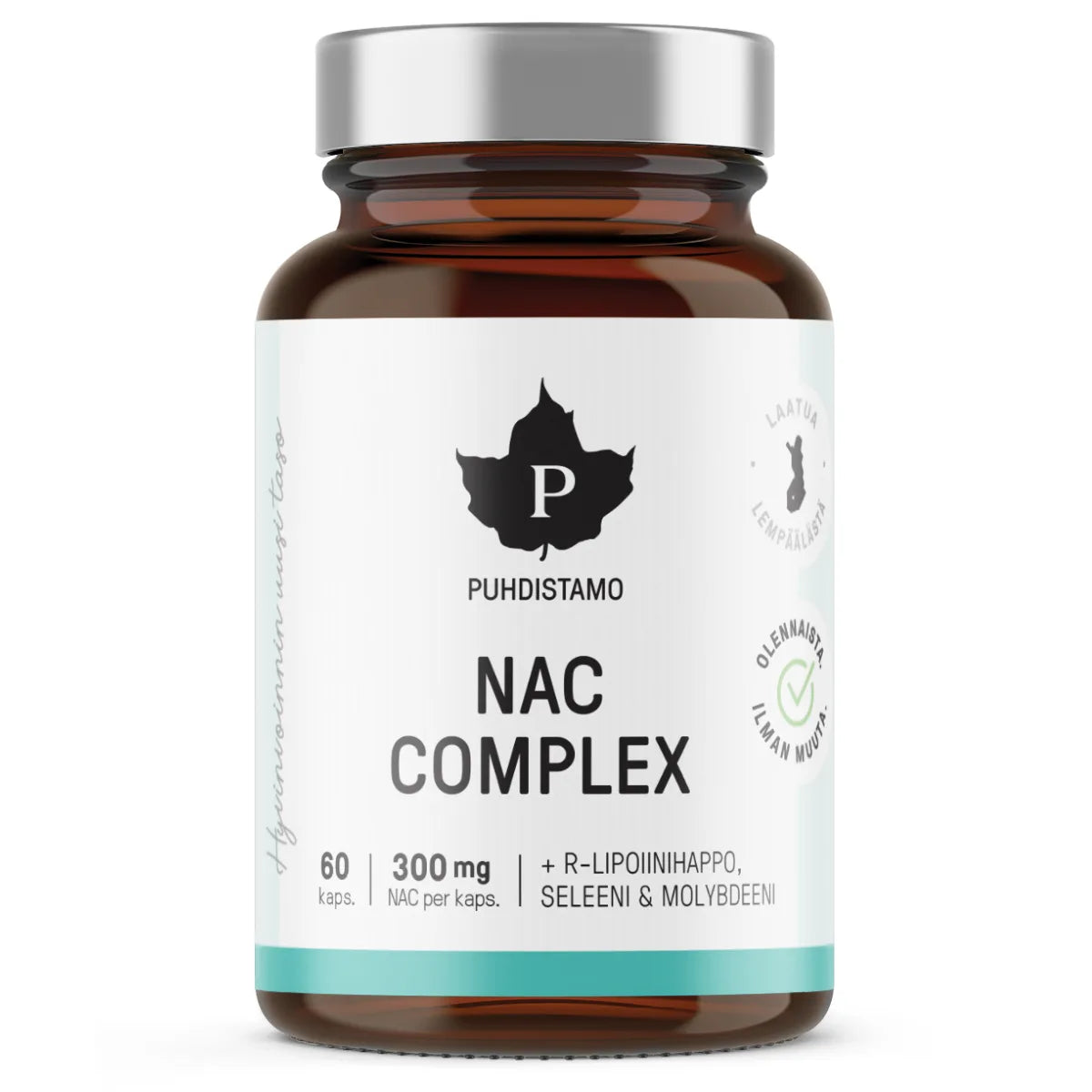 Puhdistamo NAC Complex – aminohappovalmiste seleenillä ja molybdeenillä