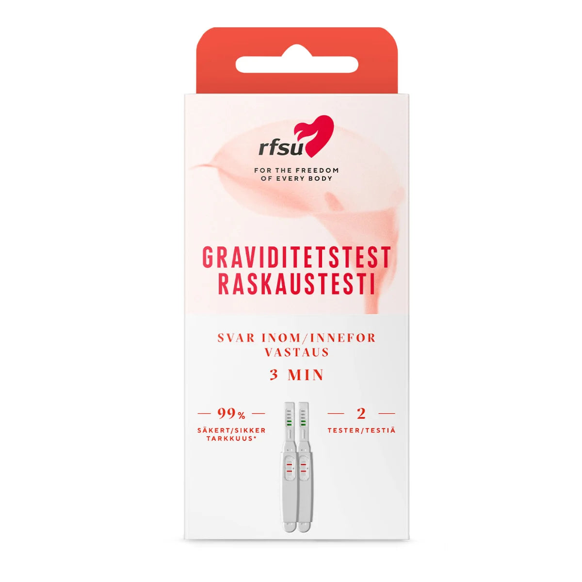 RFSU Raskaustestipuikko 2 kpl