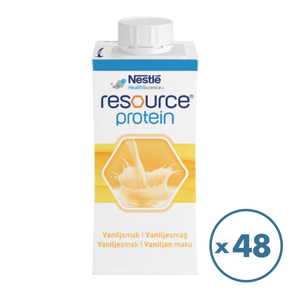 RESOURCE Protein Vanilja 48x200 ml