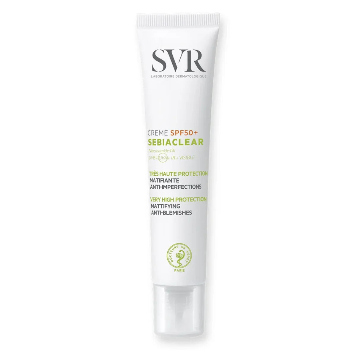 Sebiaclear Crème SPF50+ – täydellinen yhdistelmä aurinkosuojaa ja ihonhoitoa rasvaiselle ja epäpuhtaalle iholle