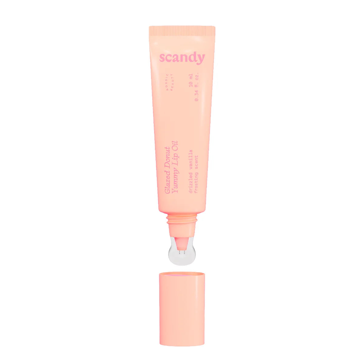 Scandy Glazed Donut Yummy Lip Oil 10 ml tekee huulista kiiltävät