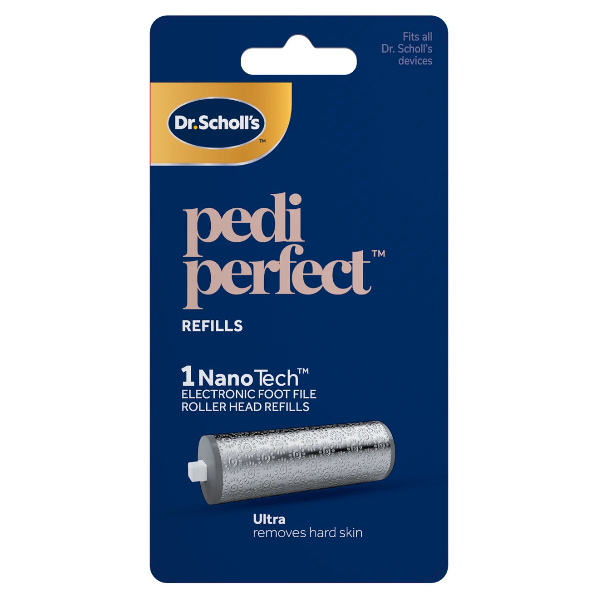 Scholl Pedi Perfect Vaihtopää Ultra 1 kpl – elektroniselle Pedi Perfect jalkaraspille