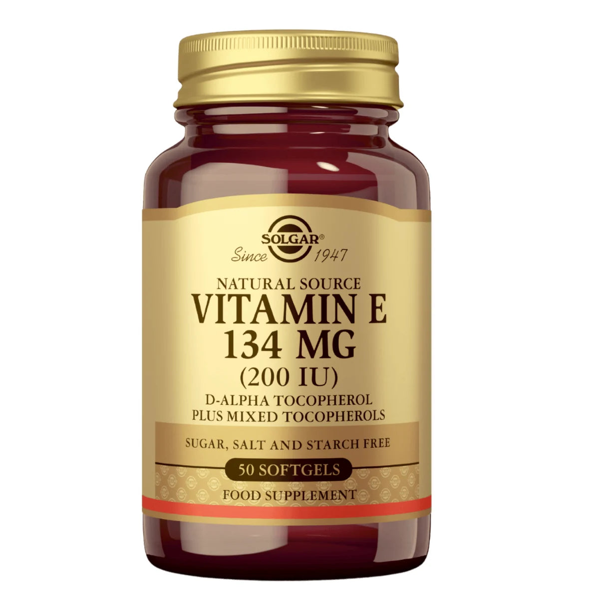 SOLGAR E-vitamiini 134 mg softgels 50 kpl