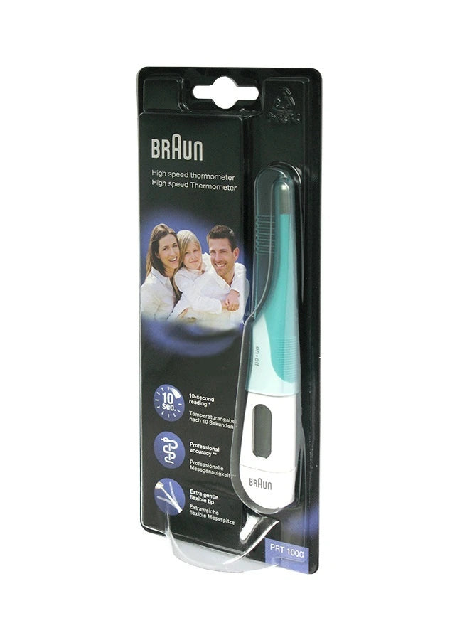 BRAUN Digitaalinen kuumemittari PRT1000, 10 sekunnin mittaus 1 kpl