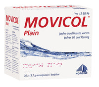 MOVICOL PLAIN jauhe oraaliliuosta varten, annospussi