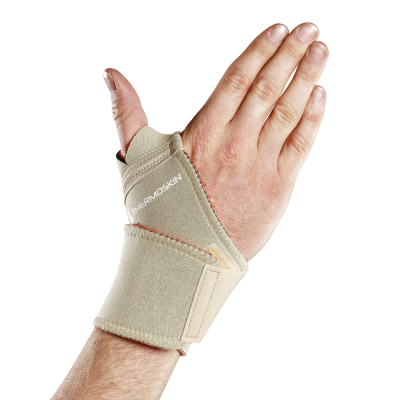 THERMOSKIN WRIST WRAP UNI KIETAISTAVA RANNETUKI S/M BEIGE 1 KPL