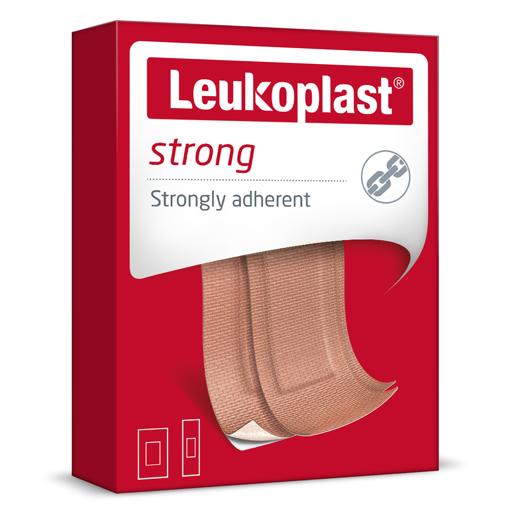 LEUKOPLAST STRONG LUJASTI KIINNITTYVÄ LAASTARI 20 KPL