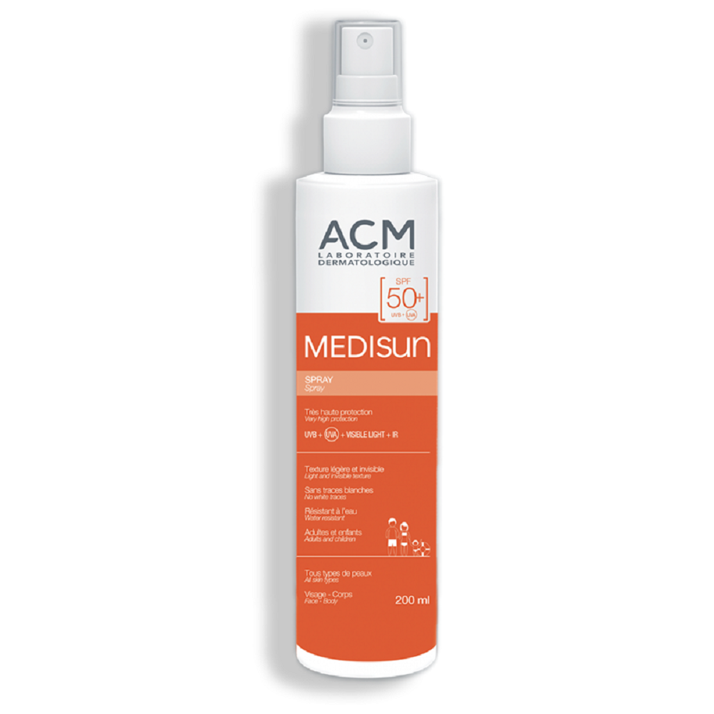 ACM MEDISUN SPF50+ AURINKOVOIDE SUIHKEPULLO 200 ML