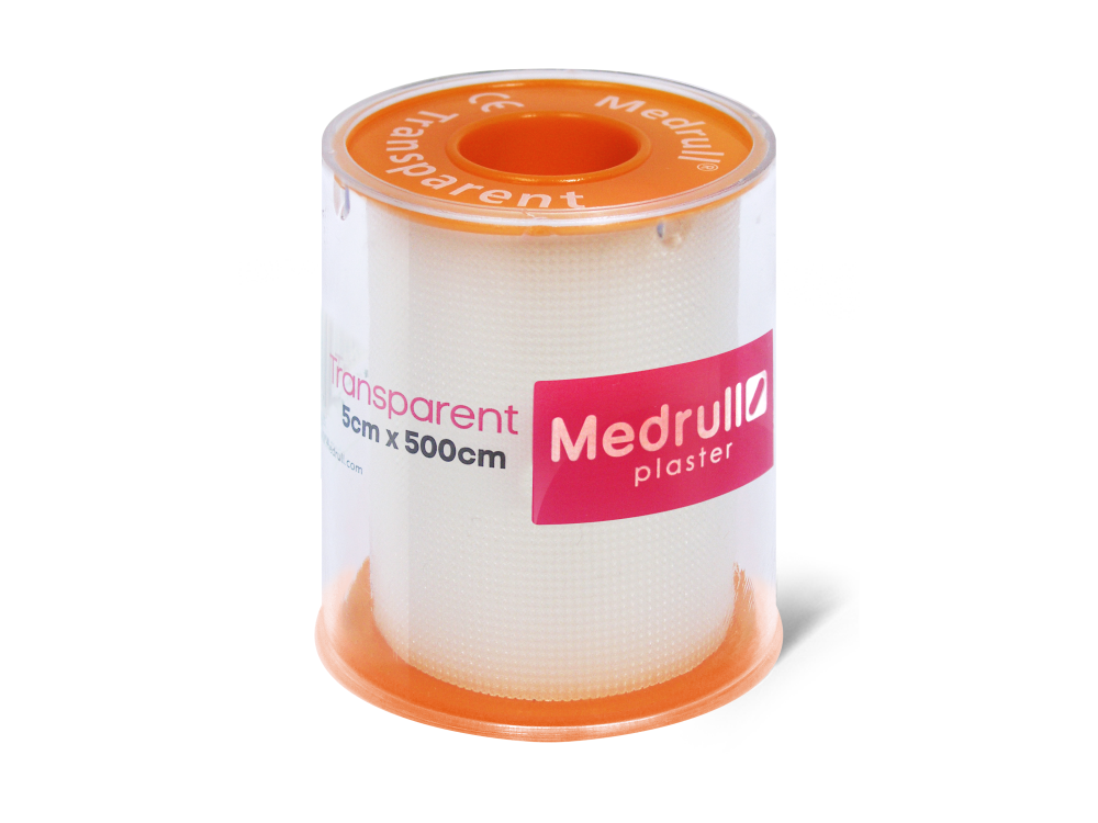 MEDRULL TRANSPARENT KIINNELAASTARI 5CM X 500CM 1 KPL