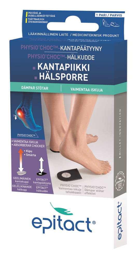 EPITACT Physio Choc-kantapäätyyny L