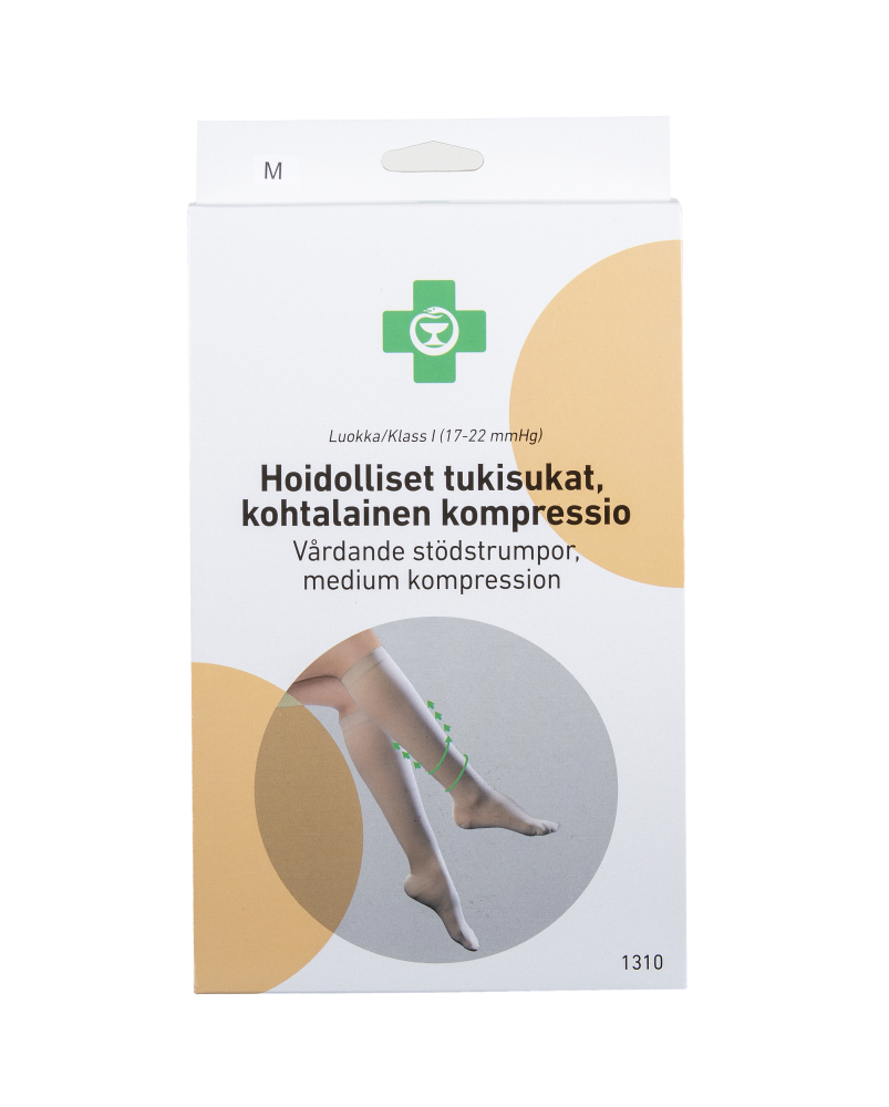 APTEEKKI Hoidolliset tukisukat kohtalainen kompressio S beige