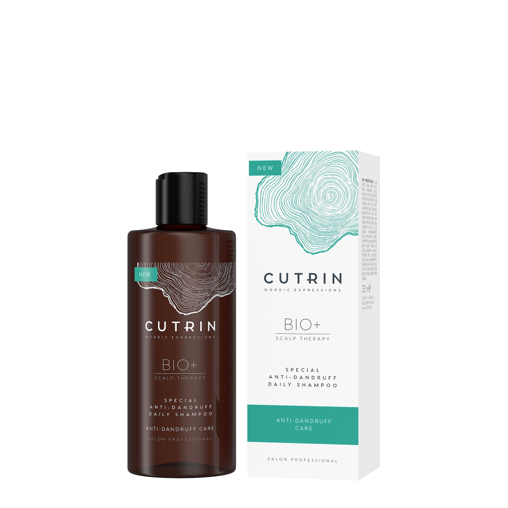 CUTRIN BIO+ Special anti-dandruff daily hilseshampoo päivittäiseen käyttöön 250 ml