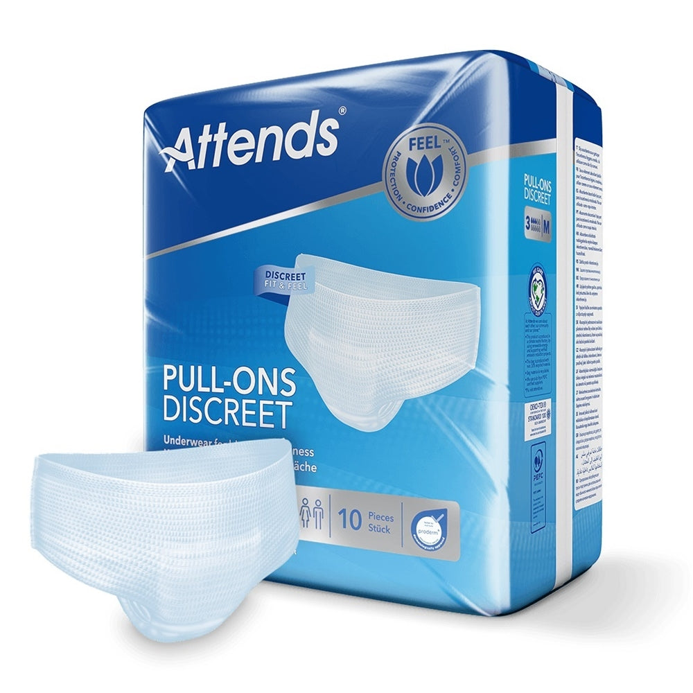 ATTENDS Discreet housuvaippa M 10 kpl