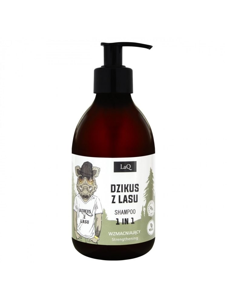 LAQ Boar vahvistava shampoo miehille 300 ml