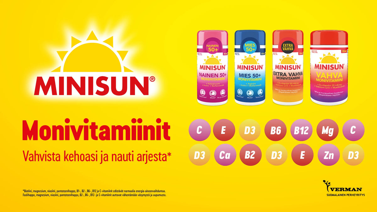 Minisun -25% lokakuun ajan