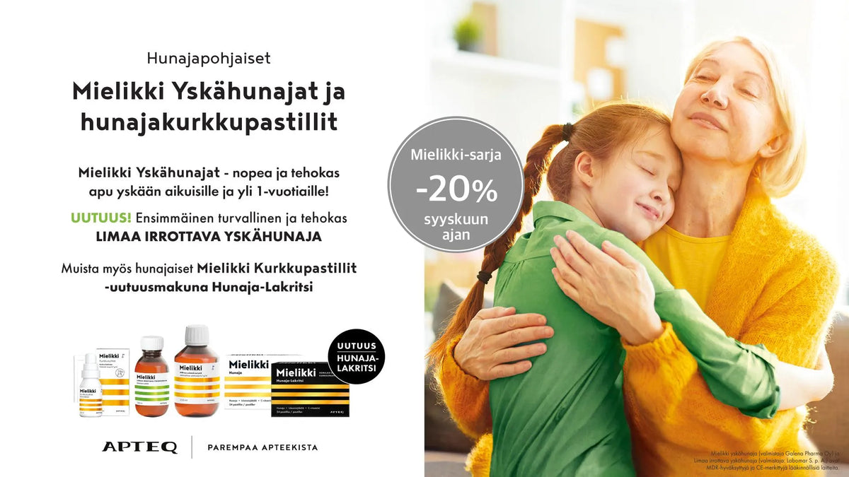 Mielikki -20% syyskuun ajan