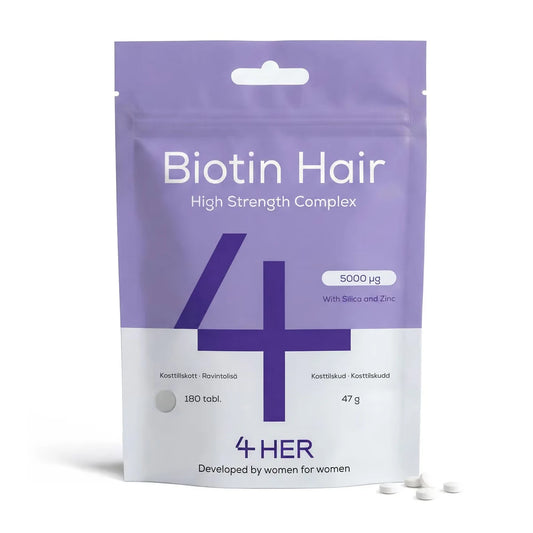 4Her Biotin Complex 5000 mikrog 180 tabl