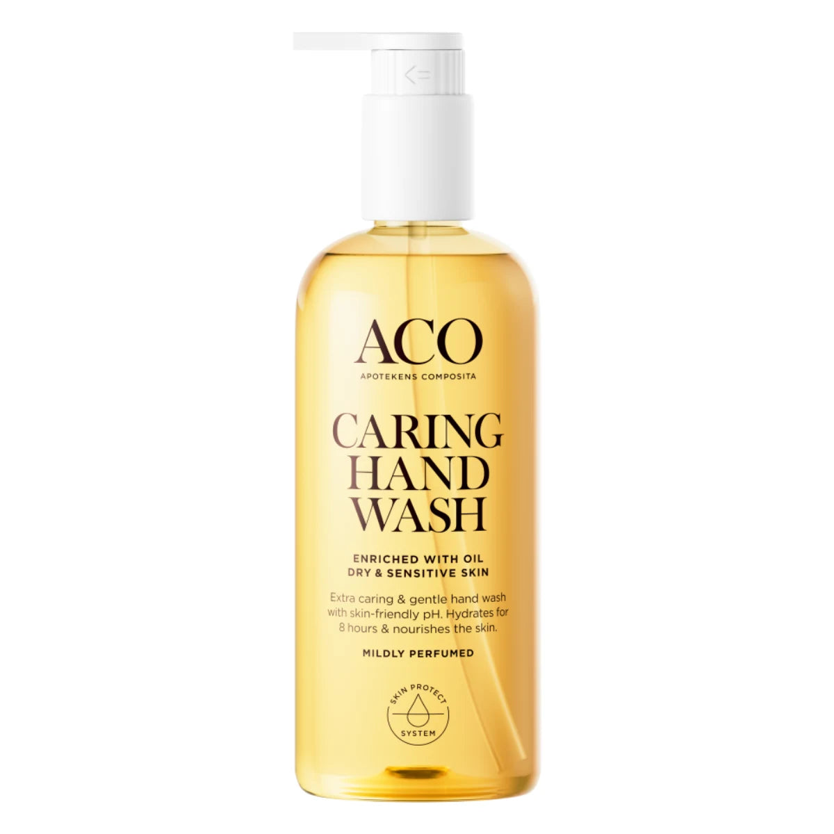 ACO Body Caring Hand Wash Oil 300 ml – hoitava käsisaippua kuivalle ja herkälle iholle