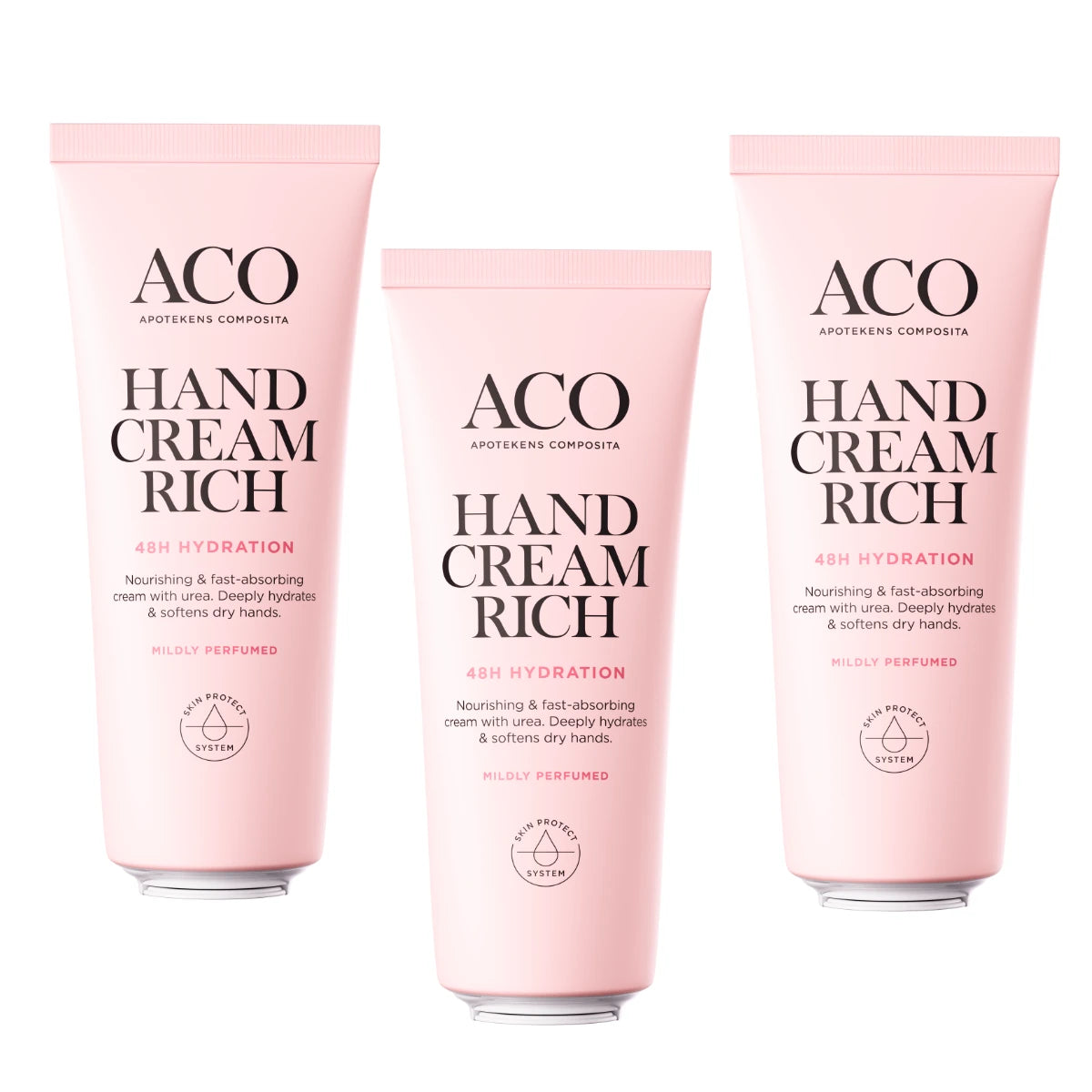 ACO Body Hand Cream Rich käsivoide 3 pakkausta kerralla edullisemmin