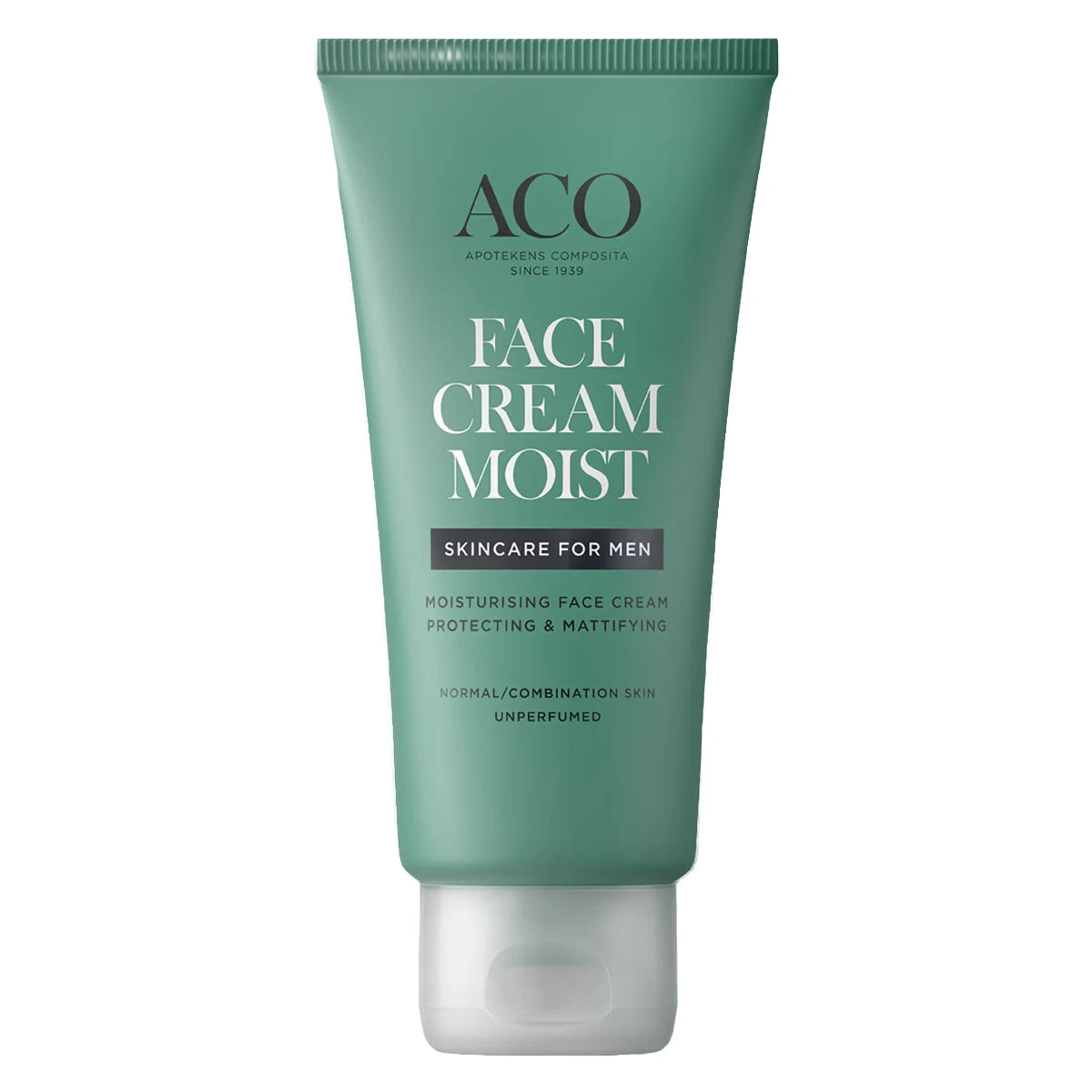 ACO For Men Face Cream Moist hajusteeton kosteusvoide