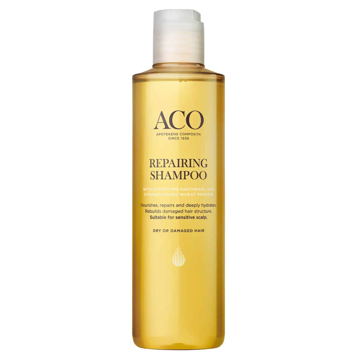 ACO Hair Repairing Shampoo korjaava shampoo 250 ml