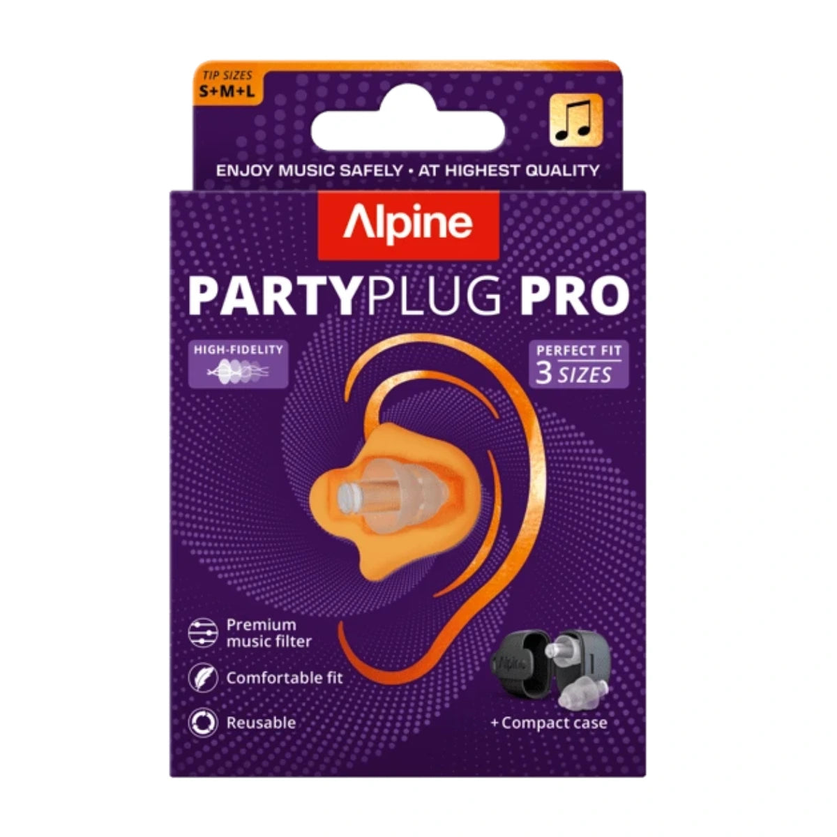 Partyplug Pro korvatulpat 3 paria
