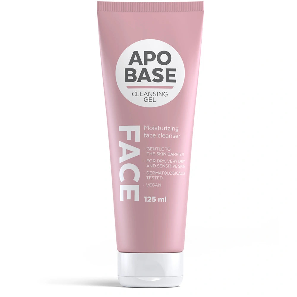 APOBASE Cleansing Gel puhdistusgeeli 125 ml on hellävarainen ja kosteuttava puhdistusgeeli kasvoille, joka vahvistaa ihon omaa suojakerrosta