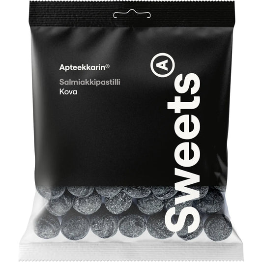 APTEEKKARIN kova salmiakkipastilli 60 g