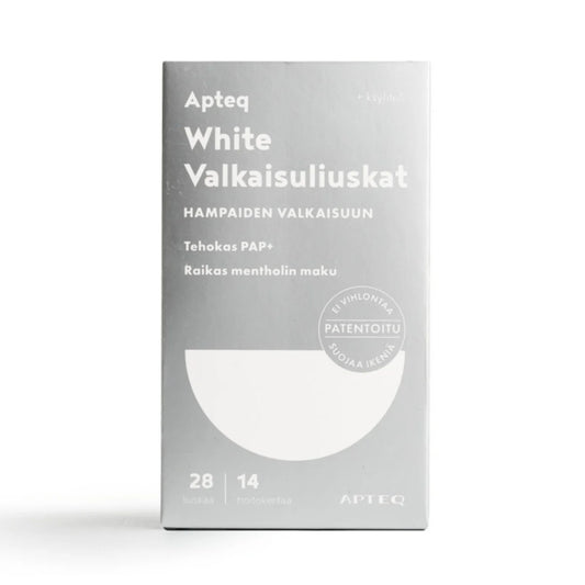 Apteq White valkaisuliuskat 28 kpl