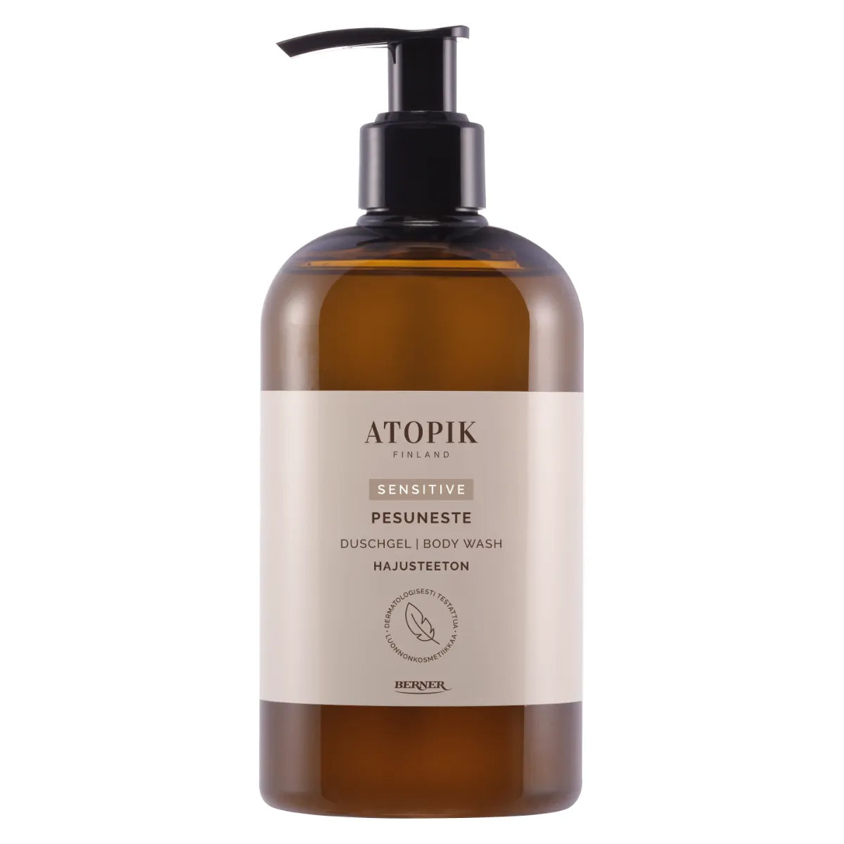 Atopik Sensitive Pesuneste 400 ml – Hellävarainen ja hajusteeton pesutuote koko perheelle