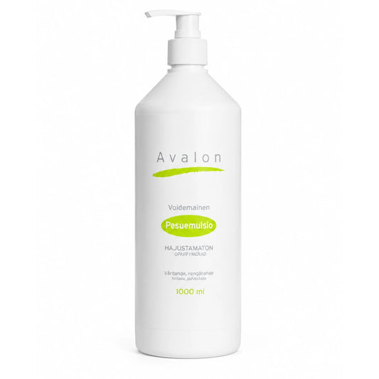 Avalon Pesuemulsio pumppu hajusteeton 1 l