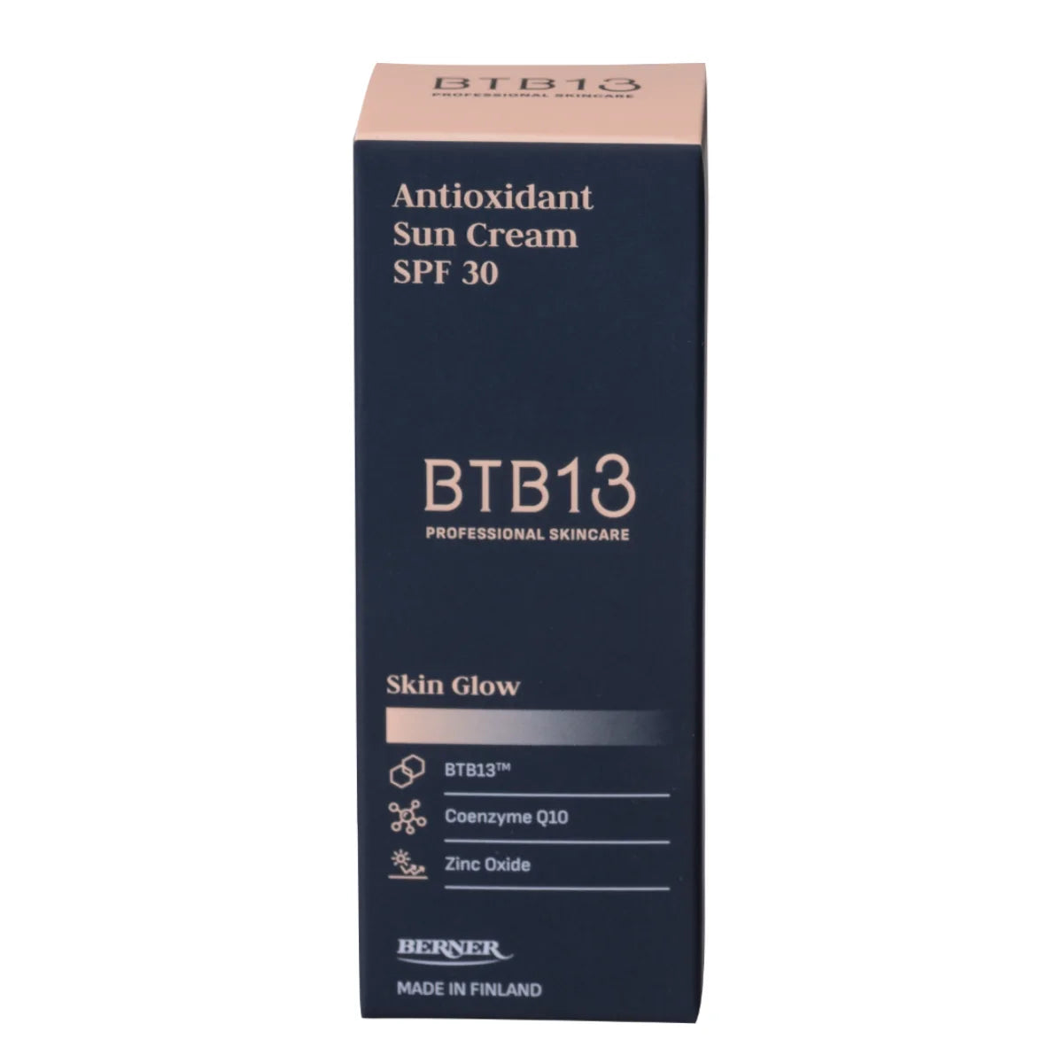 BTB13 Antioxidant Sun Cream SPF30 antioksidanttinen aurinkovoide mineraalisuojalla